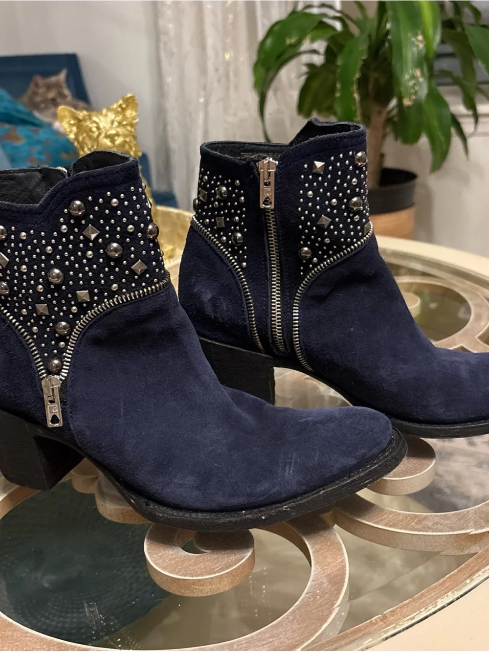 N/A elegant navy
